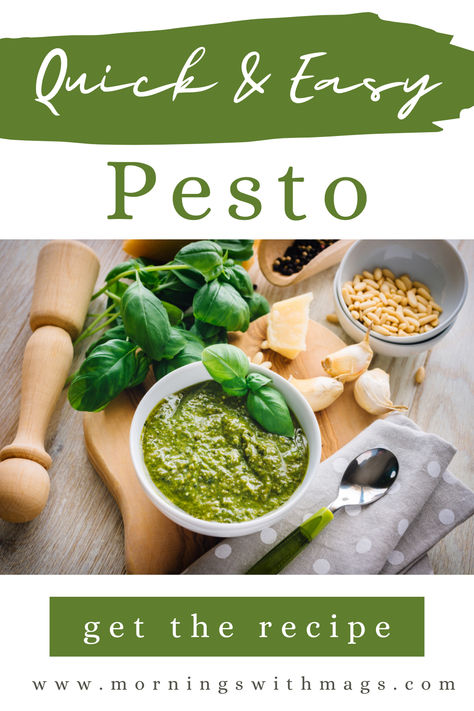 Pesto Sauce Recipe Easy Pesto Sauce, Easy Pesto Recipe, Sweet Appetizers, Sourdough Biscuits, Pesto Recipes, Sweet Appetizer, Homemade Spice Mix, Grandma Cooking, Fancy Sauce