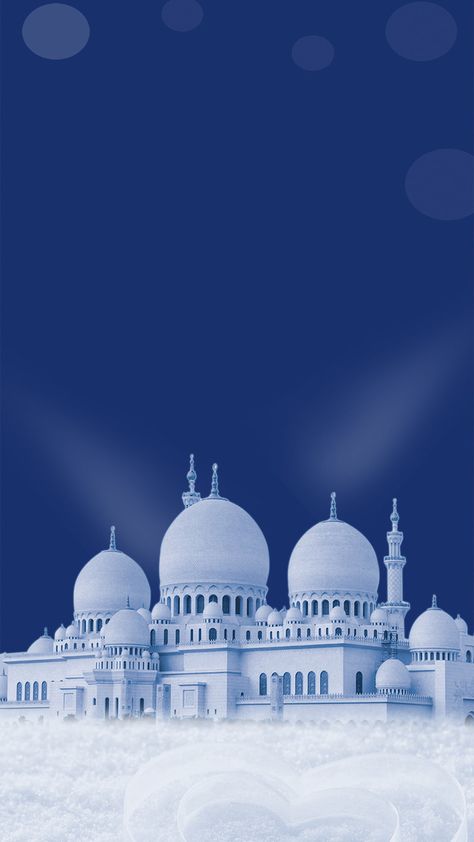 Mosque Building, Mosque Background, Dome Architecture, Background Mosque, Blue White Art, Wallpaper Ramadhan, Tafsir Coran, Mosque Silhouette, Worship Backgrounds