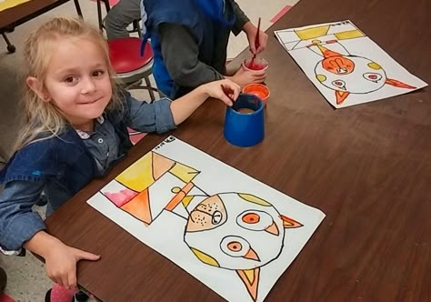 Kindergarten Klee Shape Faces Cat Dog Warm colors Art with Mrs. Seitz Texture Monsters, First Grade Art, Kindergarten Art Lessons, Paul Klee Art, Kindergarten Projects, Kindergarten Art Projects, 2nd Grade Art, Colors Art, Soyut Sanat Tabloları