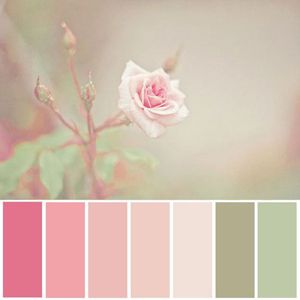 Romantic Color Schemes – Romantic Fabric for Quilts Shabby Chic Color Palette, Romantic Color Schemes, Shabby Chic Colors, Shabby Chic Sofa, Cottage Inspiration, Shabby Chic Living, Shabby Chic Living Room, Color Palette Pink, Shabby Chic Bedroom