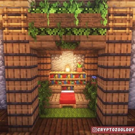 If you're looking for Minecraft bedroom ideas, Minecraft house ideas, and more, you'll want to check out these build ideas. Loft Bedroom Minecraft, Minecraft Bedroom For 2, Cute Minecraft Bedroom Ideas To Build, 4x4 Minecraft Bedroom, Minecraft House Bedroom Ideas, Minecraft Home Interior Bedroom, Minecraft Building Bedroom Ideas, Minecraft Cave Bedroom Ideas, Cool Minecraft Bedroom Ideas