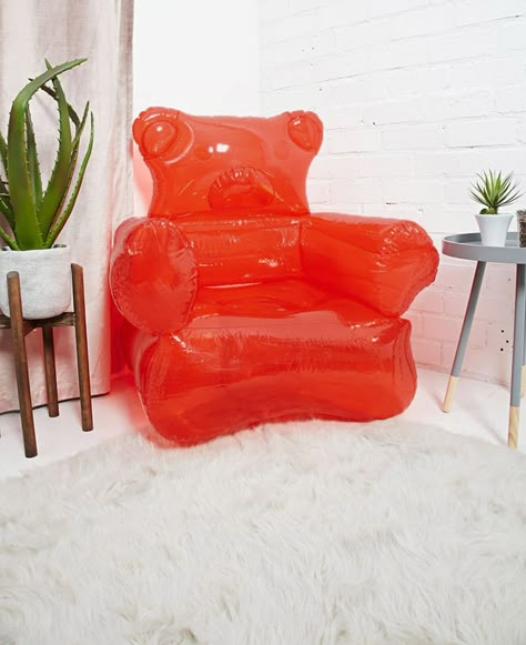 29 Cool And Random Things You Can Probably Afford Inflatable Furniture, Bear Chair, Cute Furniture, Funky Furniture, Cute Room Decor, Living Room Diy, Cool Chairs, Room Ideas Bedroom, Aesthetic Bedroom