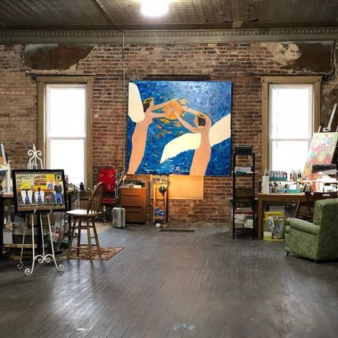 Community Art Center, Moving Supplies, Gallery Space, Free Market, Studio Ideas, Holy Cow, Studio Space, Large Painting, My Phone