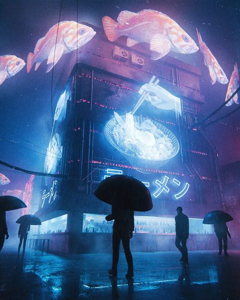 Cyberpunk Rain, Eclipses Art, Neon Noir, Bg Design, Cyberpunk Aesthetic, Cyberpunk City, Arte Cyberpunk, Aesthetic Background, Futuristic Art