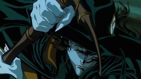 Vampire Hunter D Bloodlust, Best Vampire Anime, Kuchiki Byakuya, Vampire Hunter D, Original Vampire, Vampire Hunter, Animation Movie, 90s Anime, Noragami