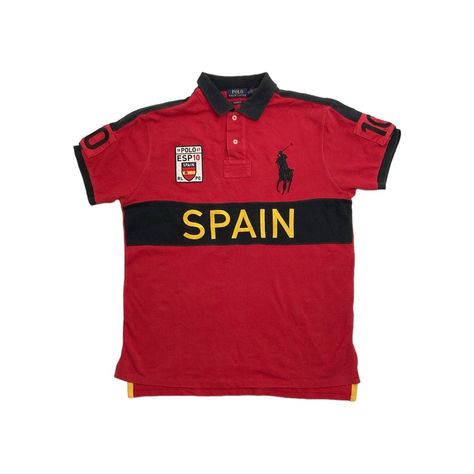 VTG Polo Ralph Lauren Spain #10 Rugby Euro Shirt Big Pony L Vintage Polos, Spain Shirt, Fits Inspiration, Polo Shirt Outfits, Vintage Polo Shirt, Rugby Polo, Ralph Lauren Polo Shirt, Guys Clothing Styles, Ralph Lauren Polo Shirts