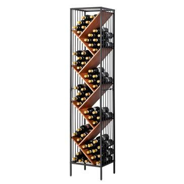 Metal Wine Racks - Wine Enthusiast Wine Storage Wall, Minimalist Elements, Modern Wine Rack, Wine Rack Design, Wood Wine Rack, Home Wine Cellars, Metal Wine Rack, Beverage Centers, Wine Bucket