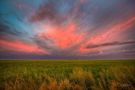 Ian Mcgregor, Prairie Sunset, Rock N Roll Aesthetic, Painted Sky, Canadian Prairies, Summer Storm, Beauty In Nature, Summer Sky, Sunset Painting