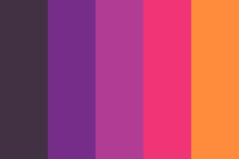 Night jam color palette Jam Color Palette, Alternative Color Palette, Synthwave Color Palette, Vaporwave Color Palette, Night Color Palette, Halloween Color Palette, Neon Colour Palette, Flat Color Palette, Piskel Art