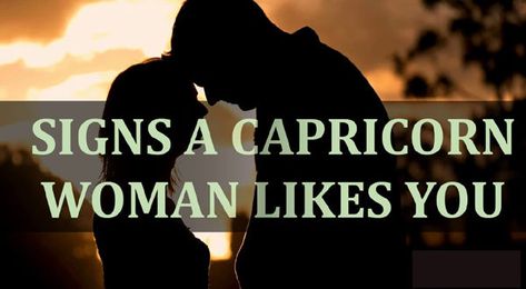 How to tell if a Capricorn Woman likes you Capricorn Female, Capricorn Woman, Never Trust Anyone, Capricorn Girl, Crush On You, Seek Peace, Capricorn Women, Capricorn Sign, She Loves You