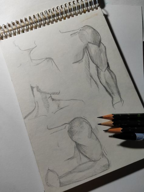 Pencil sketch Bicep Drawing, Muscles Sketch, Simple Drawings, What To Draw, Drawing Sketches, Easy Drawings, Muscles, To Draw, Art Drawings