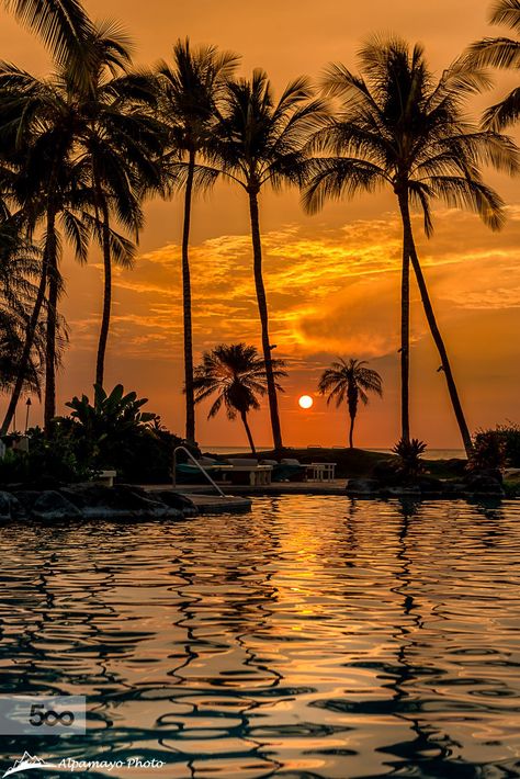 Everyone loves a gorgeous sunset!  Check out more peaceful and relaxing videos, music and sounds at The Sleep Network! Sunrise Pictures, Mountain Scenery, Amazing Sunsets, Big Island Hawaii, Beach Wallpaper, Sunset Wallpaper, Beautiful Sunrise, Sunset Pictures, Beautiful Picture