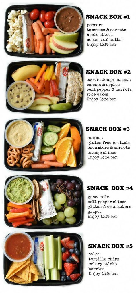 These Kids Snack Bento Boxes are the perfect answer for every busy mom who wants to feed their kids healthy snacks but are short on time. Resepi Biskut, Ayam Bakar, Resep Diet, Makanan Diet, Bento Boxes, Lunch Meal Prep, Healthy Snacks For Kids, Lunch Snacks, Lunch Boxes