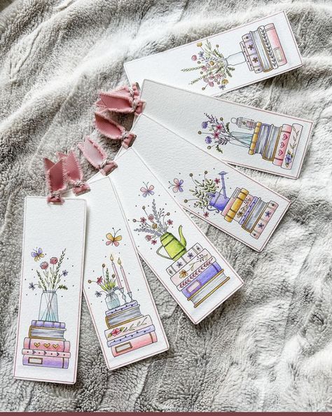 Bookmark Designs, Tea Bag Art, Doodle Paint, Learn Watercolor Painting, Bookmarks For Books, Creative Bookmarks, Learn Watercolor, Unique Bookmark, Watercolor Bookmarks