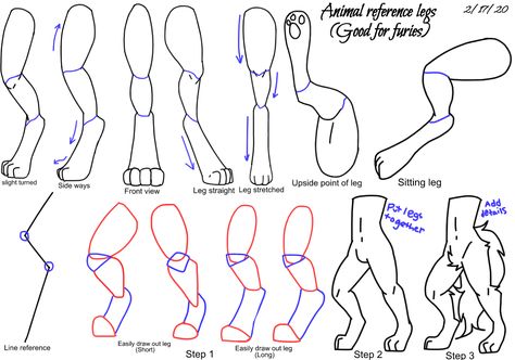 Anthro Cat Legs Reference, Anthro Feet Drawing Reference, Anthropomorphic Legs Reference, Anthro Dog Reference, Cat Hind Leg Reference, Rabbit Legs Drawing Reference, Rabbit Leg Anatomy, Bunny Tutorial Drawing, Anthro Leg Reference