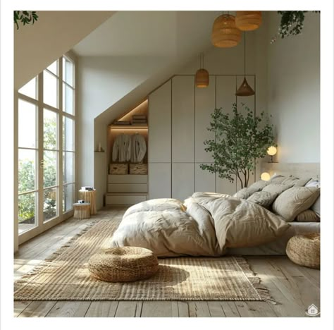 Attic Bedroom Ideas Master, Attic Bedroom Designs, Attic Room, Sleeping Room, Loft Bedroom, Creative Bedroom, Loft Room, Attic Bedroom, Loft Conversion