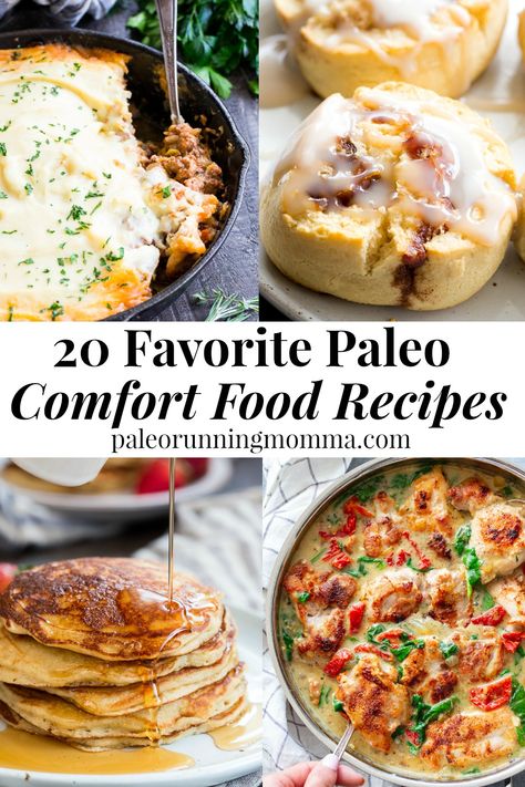 Paleo Comfort Food Recipes, Grain Free Dinner, Paleo Breakfast Casserole, Paleo Comfort Food, Paleo Waffles, Paleo Running Momma, Healthy Comfort Food Recipes, Creamy Soups, Dairy Free Baking