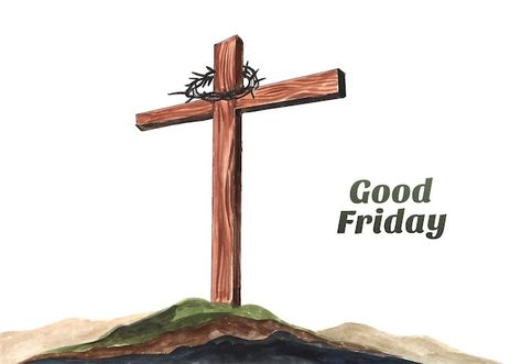 Free vector jesus christ good friday and... | Free Vector #Freepik #freevector #crucifixion #jesus-cross #easter-cross #cross-background Good Friday Background, Friday Background, Cross Background, Cross Vector, About Jesus, Easter Cross, Jesus Cross, Holy Week, Heart Tree