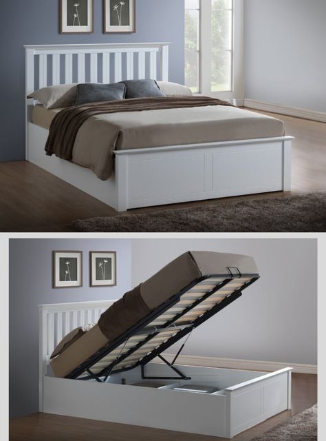 Ottoman Beds, Lift Up Bed, Best Storage Beds, Wooden Ottoman, Storage Beds, Ottoman Storage Bed, Ottoman Storage, Ottoman Bed, Bed Frames