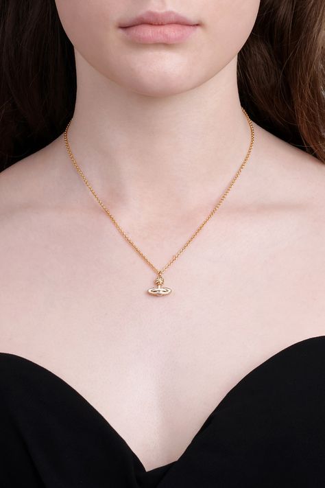 Fabrication: 100% Brass Dainty gold tone chain Single Swarovski pearl Orb silhouette Bas Relief, Pendant Gold, Gold Gold, Brass, Chain, Pendant, Gold