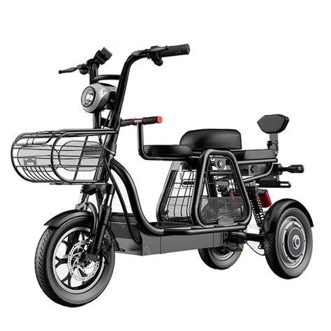 3 Wheel Electric Bike, Scooter Price, Adult Tricycle, Electric Scooter For Kids, Electric Trike, Electric Bicycles, Scooter Design, Electric Tricycle, Scooter Bike