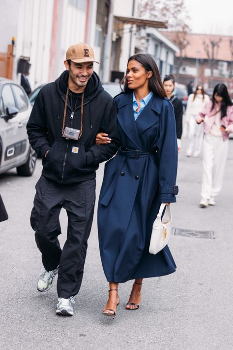 Milan FW23 full street style gallery – Sandra Semburg Milan Street Style 2024, Stylish Couples, Milan Fashion Week Street Style, Milan Street Style, Stylish Couple, Fashion Inspiration Design, June 2024, Scandi Style, Fashion Gallery