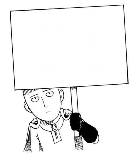 Saitama Memes Funny, One Punch Man Drawing, Saitama Sensei, One Punch Man 3, Caped Baldy, One Punch Man Funny, Drawing Meme, Saitama One Punch, Saitama One Punch Man