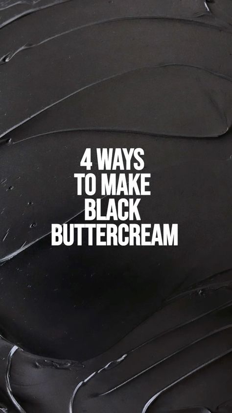 3,639 Likes, 92 Comments - Eat Cake Be Merry - Liz Shim (@eatcakebemerry) on Instagram: “Alright it’s Halloween weekend and I know lots of your cakes are going to include black buttercream…” Black Buttercream Frosting Recipe, Black Buttercream Recipe, Black Icing Recipe, Black Frosting Recipe, How To Get Black Buttercream Icing, Black Butter Cream Frosting, How To Make Black Buttercream Frosting, Black Swiss Meringue Buttercream, How To Make Black Buttercream