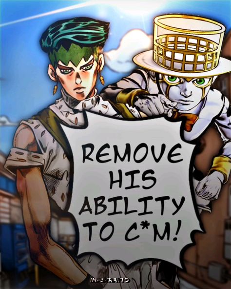 cr : Inastratto  tags : #jojo #jojosbizarreadventure #rohankishibe #anime #animetiktok Rohan Kishibe Heavens Door, Jojo Fan Comic, Jjba Stands Oc, Jjba Jesus, Jonathan And Giorno, Jojo's Bizarre Adventure Gif, Jojo Christmas Icon, Jojo Rohan Kishibe, Matching Jojo Pfps