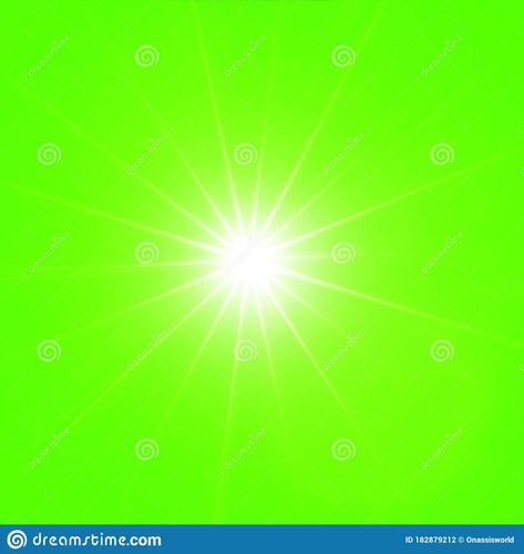 Sun Green Screen, Green Screen Images, Sun And Stars, Background Images, Screen, Stock Illustration, Green