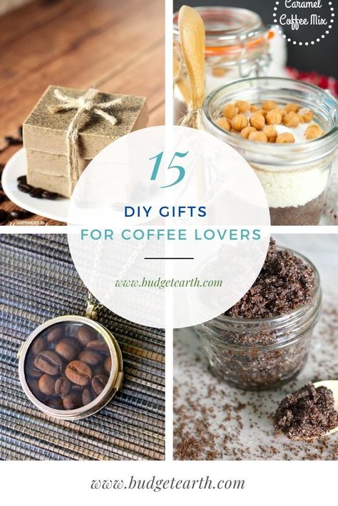 Looking for the perfect gift for someone who loves coffee? Check out our list of 15 Incredible DIY Gifts for the Coffee Lover here! Homemade Coffee Gifts, Coffee Lover Gifts Basket, Coffee Basket, Coffee Gift Basket, Basket Gifts, Diy Gift Baskets, Homemade Coffee, Coffee Theme, Diy Holiday Gifts