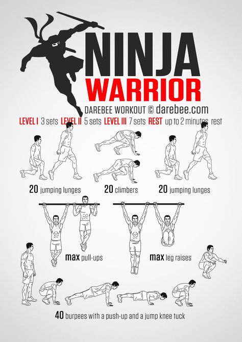 Ninja Warrior Workout Assassins Workout, Hero Workouts, Fighter Workout, Superhero Workout, Trening Sztuk Walki, Materi Bahasa Jepang, Warrior Workout, Pencak Silat, Calisthenics Workout