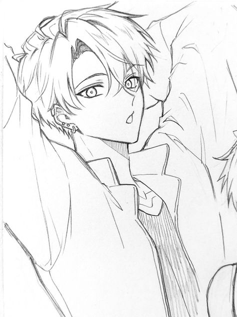 Anime Guy Pose Reference Sketch, Anime Guys Drawing Template, Anime Guy Base Pose, Anime Trace Art, Anime Guy Base, Anime Boy Drawings Pencil, Anime Boy Base, Kou Diabolik Lovers, Poses Manga