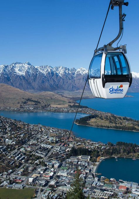 Queenstown Gondola, New Zealand Lakes, Queenstown Nz, New Zealand Adventure, Lake Wakatipu, New Zealand Landscape, Queenstown New Zealand, New Zealand South Island, Milford Sound