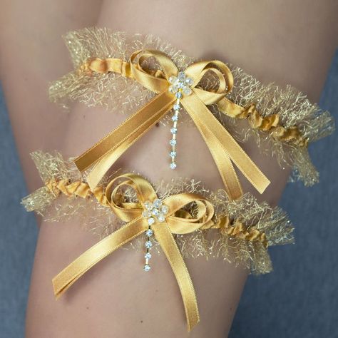 Gold Garter, Thigh Garter, Prom Garters, Garter Wedding, Wedding Garter Lace, Leg Garter, Wedding Party Planning, 2023 Photo, Wedding Garters