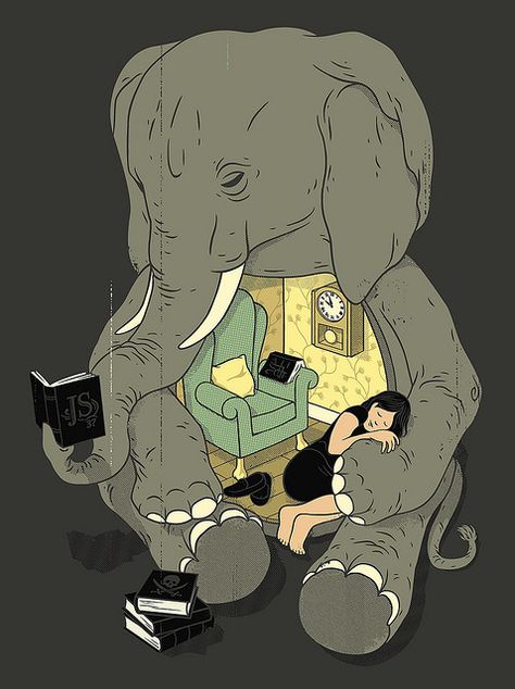 Simon Walker, Elephants Never Forget, Elephant Illustration, Reading Art, Elephant Love, Elephant Art, An Elephant, Wild Things, The Room