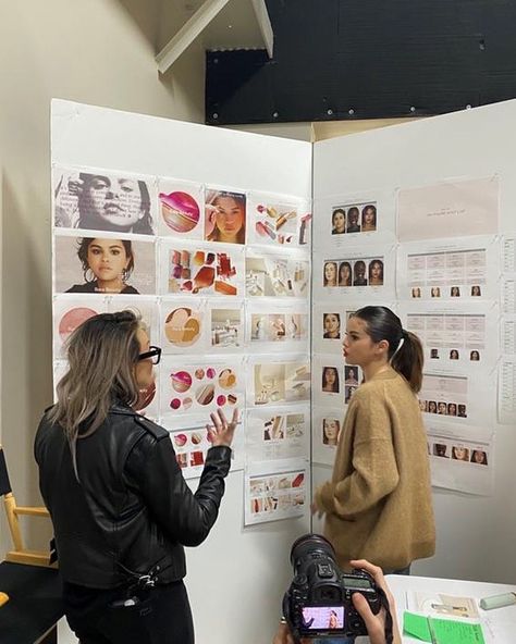 Beauty Office, Selena Gomez Makeup, Business Vision Board, Vintage Ski Posters, Bedroom Wall Collage, Wealthy Women, Selena Gomez Pictures, Queen Of Everything, Beauty Marketing