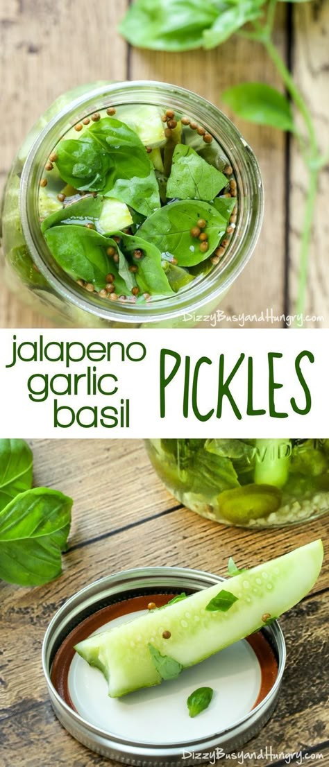 Crunchy Pickles, Canning Pickles, Pickled Garlic, Homemade Pickles, Pickled Veggies, Canning And Preserving, Garden Recipes, Pickling Recipes, Fermented Foods