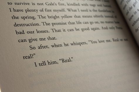 real or not real? Real Or Not Real, An Open Book, Game Quotes, Peeta Mellark, Hunger Games Trilogy, You Love Me, Catching Fire, Mockingjay, Book Tv