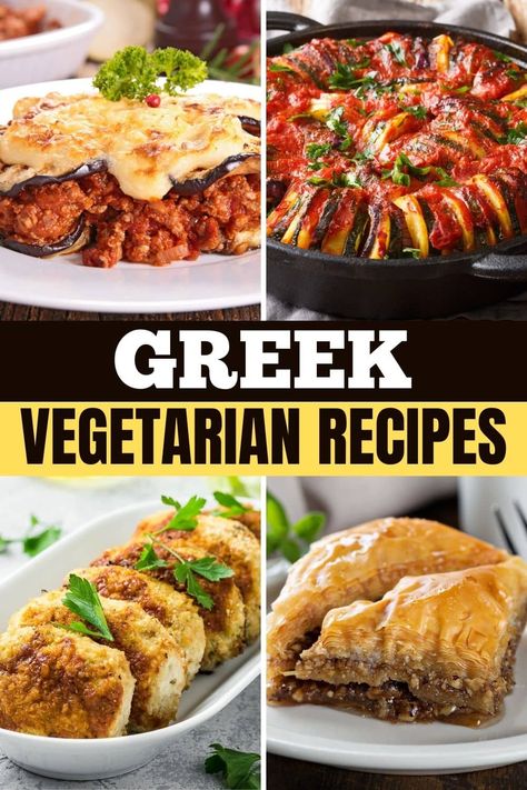 Mediterranean Dinner Vegetarian, Mediterranean Dinner Recipes Vegetarian, Mediterranean Food Vegetarian, Greek Vegetarian Recipes Dinner, Vegetarian Recipes Greek, Greek Vegetarian Dinner, Greek Dinner Recipes Vegetarian, Vegetarian Mediterranean Dinner Ideas, Greek Recipes Authentic Vegetarian