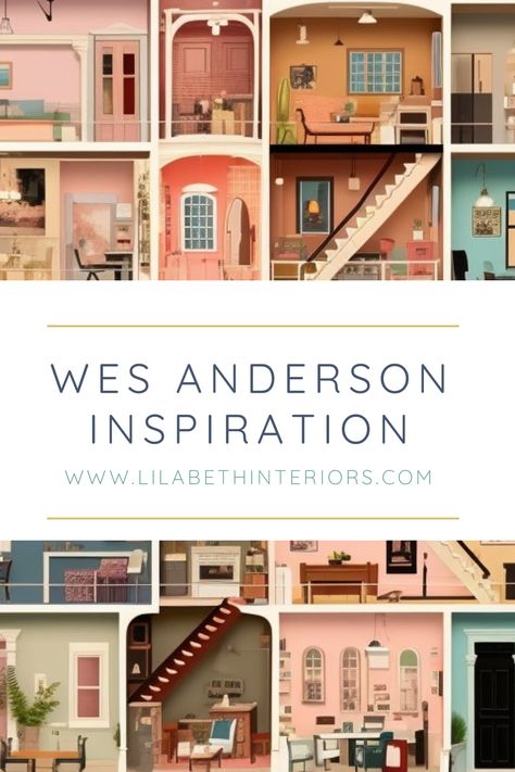 Step into the enchanting world of Lilabeth Interiors with our latest blog post inspired by Wes Anderson’s timeless style. Uncover unique design elements that bring whimsy and charm to every corner. Dive into a world where aesthetics meet storytelling. Explore the artistry of interiors with Lilabeth – where every detail tells a tale. ✨🏡 #WesAndersonInspired #InteriorDesign #LilabethInteriors Wes Anderson Home, Wes Anderson Living Room, Wes Anderson Interior Design, Wes Anderson Room, Wes Anderson House, Wes Anderson Hotel, Wes Anderson Decor, Wes Anderson Design, Wes Anderson Color Palette