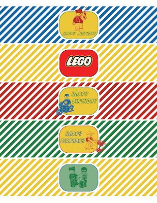 free lego party printables Lego Party Printables, Lego Movie Party, Printable Lego, Lego Printables, Lego Print, Lego Themed Party, Ninjago Party, Free Lego, Classic Lego