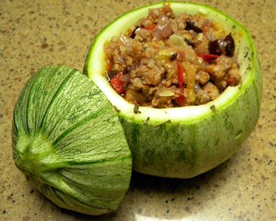 Stuffed Round Zucchini, Round Zucchini, Scottsdale Old Town, Zucchini Rounds, Veggie Salad Recipes, Summer Squash Recipes, Zucchini Squash, Sweet Italian Sausage, Herbs De Provence