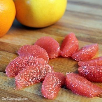 Things To Eat For Breakfast, Grapefruit Recipes, Grapefruit Salad, Fruit Creations, Canning Food, Section A, Vegetable Snacks, Baking Hacks, Homemade Cleaners