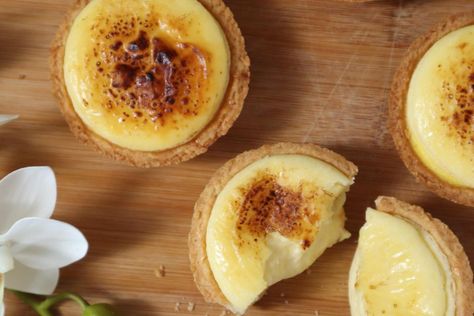 Hokkaido Cheese Tart Recipe, Hokkaido Baked Cheese Tart, Cheese Tart Recipe, Bake Cheese Tart, Cheese Tart, Tart Molds, Cheese Pie, Cheese Tarts, Cheese Pies