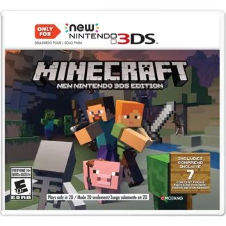 Nintendo 3DS Games, Video : Target Minecraft Card, 3ds Games, Nintendo 3ds Games, Minecraft Video Games, New 3ds, Monopoly Board, Nintendo 2ds, Nintendo 3ds Xl, Minecraft Videos