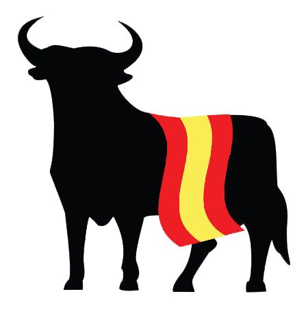 Spain Theme Party, Hispanic History Month, Spanish Themed Party, Spanish Bull, Bull Pictures, Spanish Flags, School Art Activities, Spanish Heritage, Bull Art