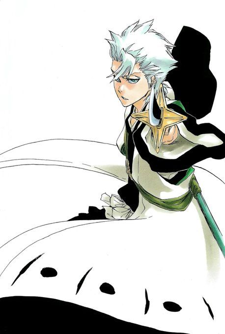 Tite Kubo Art, Whyt Manga, Kubo Art, Toushirou Hitsugaya, Ichigo Manga, Kubo Tite, Tite Kubo, Byakuya Kuchiki, Toshiro Hitsugaya