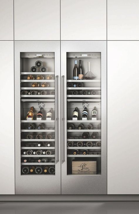 Cave A Vin, Gaggenau Appliances, Home Wine Cellars, Wine Cellar Design, Cellar Design, Best Kitchen Designs, Luxury Kitchen Design, Kitchen Design Decor, Luxury Kitchens