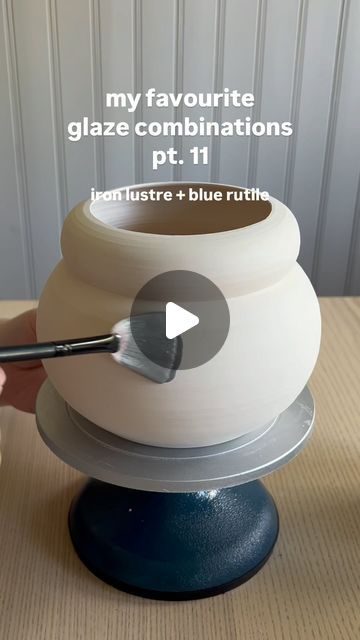 Painting On Bisque Pottery Ideas, Glaze On Textured Pottery, Amaco Iron Lustre Glaze Combinations, Pottery Mug Glaze Ideas, Iron Luster Glaze Combinations, Ceramic Glaze Recipes Cone6, Sapphire Float Glaze, Blue Rutile Glaze Combinations, Iron Lustre Glaze Combinations